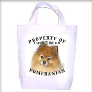  Pomeranian Property Shopping   Dog Toy   Tote Bag Patio 