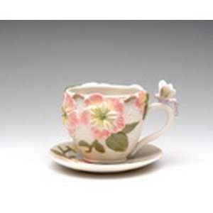  TEA TIME SERENITY Apple Blossom Cup & Saucer