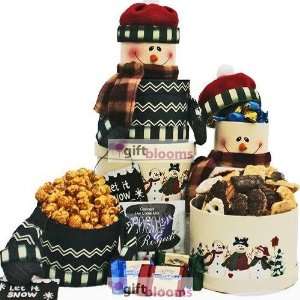  Stacking Snowman Christmas Holiday Gift Tower