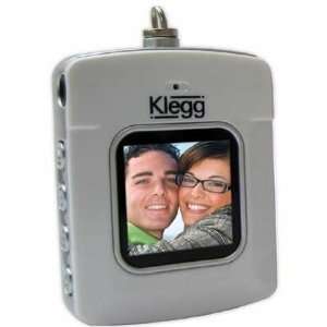   Klegg Mini White with Fm Tuner Recorder Photo Slide Show Electronics