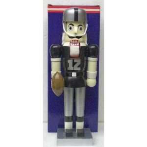  13.5 Oakland Raiders Nutcracker Figurine NFL Toys 