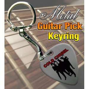  Cold Chisel Metal Guitar Pick Keyring Musical Instruments