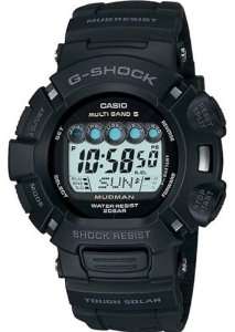   Mens GW9000A 1 G Shock Mudman Solar Atomic Watch Casio Watches