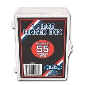  BCW Hinged Box   55 Count   1 Box Per Pack (Quantity of 50 