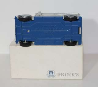 DINKY TOYS 275 USA BRINKS TRUCK RARE PROMOTIONAL BOX  