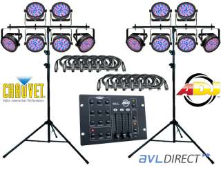 Chauvet SlimPAR 56 + American DJ RGB 3C Controller + American DJ LTS6 