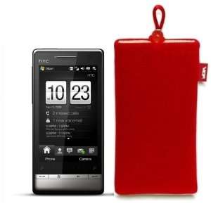   Genuine MOFI Fashion Pouch for HTC Touch Diamond 2   RED Electronics