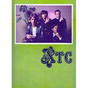    XTC 1980 BLACK SEA CONCERT TOUR PROGRAM BOOK 