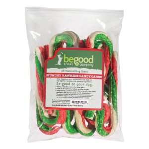  Be Good Treat Company Tri Color Munchy Dogs Candy Canes 