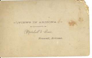 CAVALRYMAN   Arizona Territory   Circa 1880s  