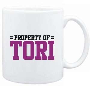 Mug White  Property of Tori  Female Names  Sports 