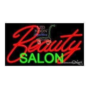 Beauty Salon Neon Sign 20 inch tall x 37 inch wide x 3.5 inch deep 