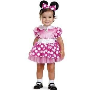  Minnie Mouse Pink Costume Baby Infant 12 18 Month Toys 