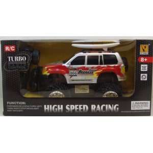  R/C Turbo High Speed Racing Jeep Assorted Color Toys 
