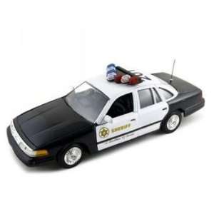   Los Angeles Police Sheriff Diecast Car Model 1/24 Toys & Games