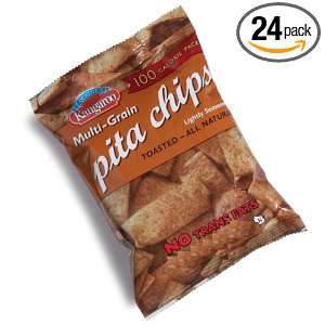 Kangaroo Pita Chips Multi Grain Garden Spice, 2 Ounce Packages (Pack 
