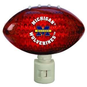   Michigan Wolverines Football Shaped Night Lights