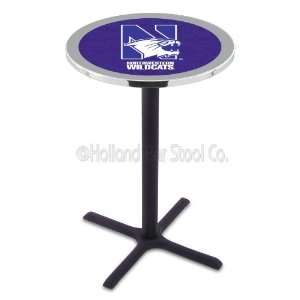  Northwestern Wildcats L211 Pub Table