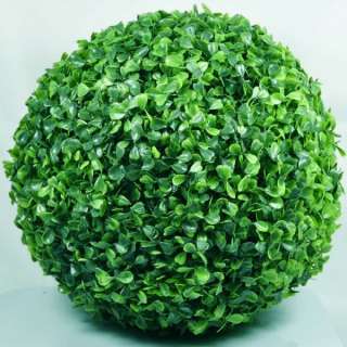 52CM 20.5 GREEN ARITIFICIAL BOXWOOD BALL TOPIARY PLANT  