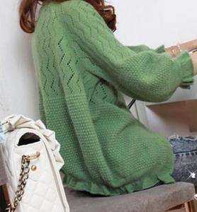   Womens Korean Fashion Cardigan Knit Jacket Top 5 Colors K044  