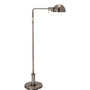  Company CHA9110SN Chart House 1 Light Floor Lamps in Sheffield Silver