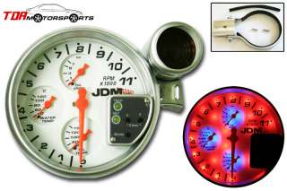 Tachometer / Oil Pressure / Oil Temperature / Water Temperature