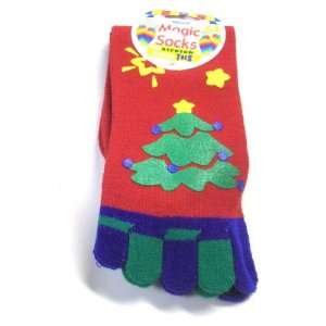  Holiday Magic Toe Sock