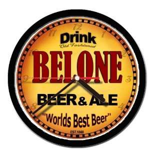  BELONE beer and ale cerveza wall clock 