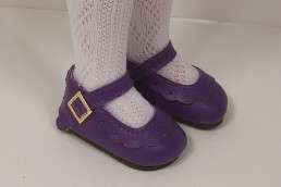 PURPLE Classic Shoes For 14 Betsy McCall Doll♥  