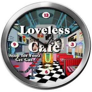  LOVELESS 14 Inch Cafe Metal Clock Quartz Movement Kitchen 