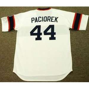 TOM PACIOREK Chicago White Sox 1985 Majestic Cooperstown Throwback 