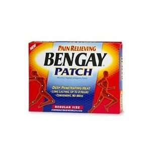  Bengay Pain Relievng Patch Lge  4 Ct Health & Personal 