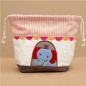   circus elephant fabric thermo lunch bag for bento boxes Toys & Games