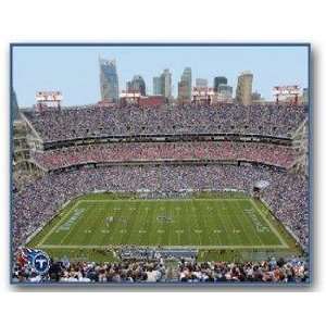  Tennessee Titans (LP Field) 22x28 Stadium Canvas Art 