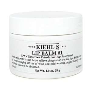  Kiehls Lip Balm #1   Full Size Jar 1oz (28g) Beauty
