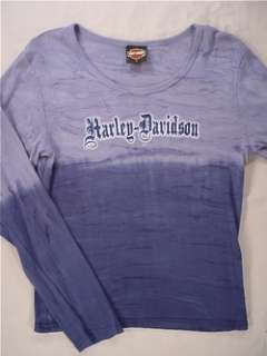 HARLEY DAVIDSON Flaming Gorge Long Sleeve T Shirt (Womens Large 