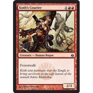    the Gathering   Koths Courier   Mirrodin Besieged Toys & Games