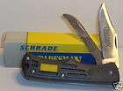 Schrade Tradesman 2 Blade Folding Knife NIB Sawtooth