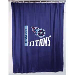    Sports Coverage Tennessee Titans Shower Curtain