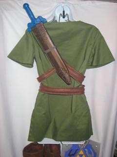 Zelda Cosplay Twilight Princess Link Costume for kids  