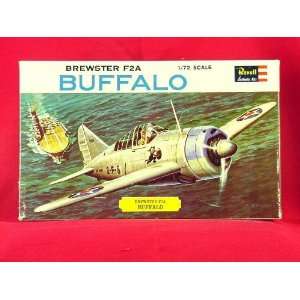  Revell Brewster F2A Buffalo 1/72 Scale Model Kit #H636 
