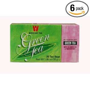   Green Tea w/ Wildberry & Passionfruit, 1.06 Ounce Boxes (Pack of 6