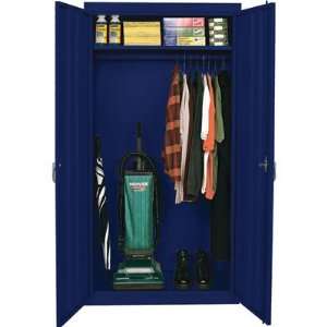  Best Metal Cabinets AFSR3624 Blue Wardrobe Cabinet