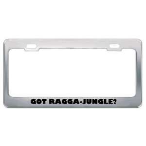 Got Ragga Jungle? Music Musical Instrument Metal License Plate Frame 