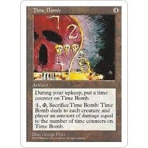  Time Bomb (Magic the Gathering  5th Edition Rare) Toys & Games