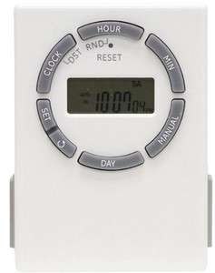 GE 15079 Programmable 7 Day Plug In Timer for up to Two Lamps or other 