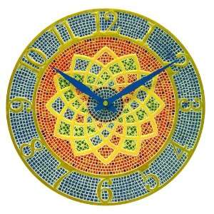  Chaney Instrument Mosaic Tile Clock