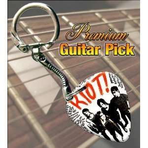  Paramore Riot Premium Guitar Pick Keyring Musical 