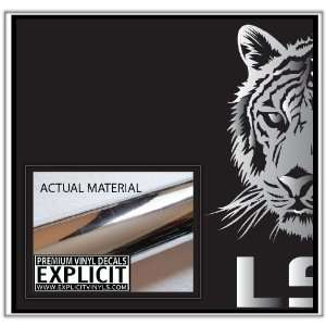  LSU Tigers Large Chrome Vinyl Decal 