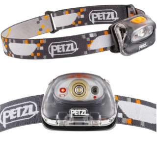 Petzl Tikka Plus®² Headlamp 40 Lumen Light Mystic Gray NIB Red 